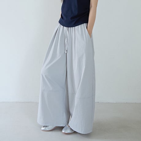 soft curve wide pants　/2color　un2064