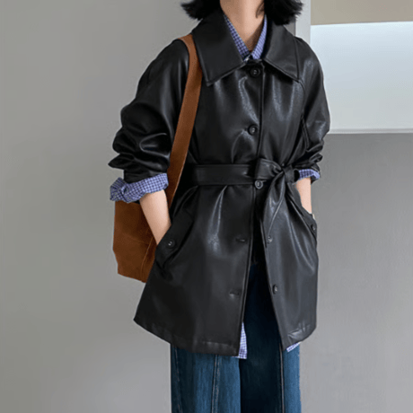 leather jacket /2color　un1513