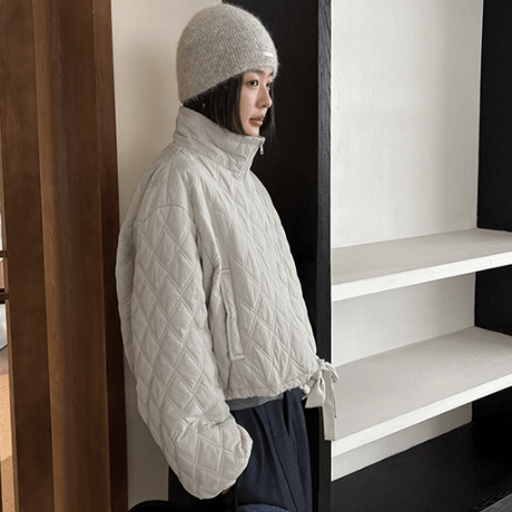 quilted cotton jacket /5color　un1634
