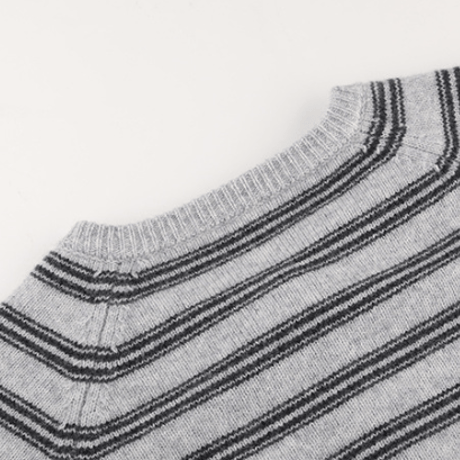 striped cardigan /3color　un1638