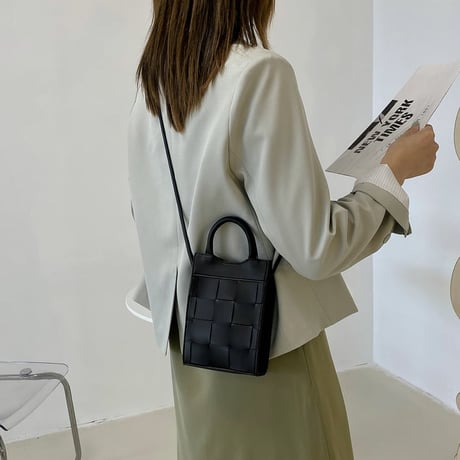 mesh mini shoulder bag /4color　un1197