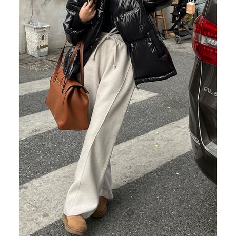 casual straight pants /2color　un1164