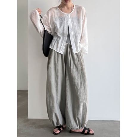 balloon easy wide pants　/3color　un2017