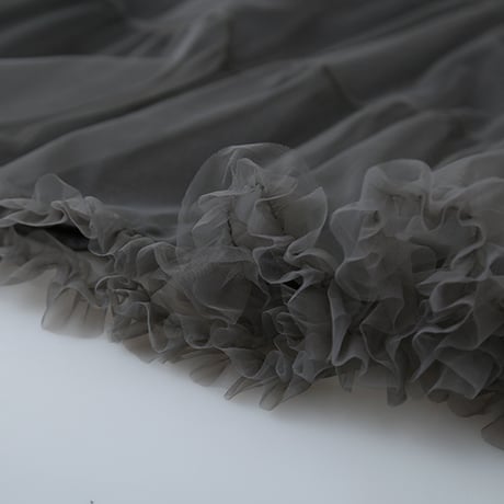 mist tulle skirt　/2color  un1783