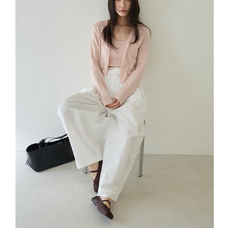 Drape Tuck Pants　/3color  un1777