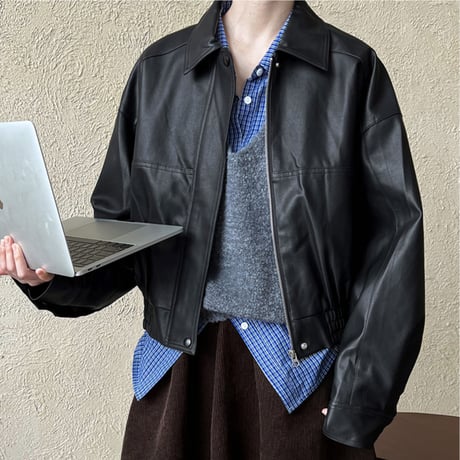 leather jacket　un1687