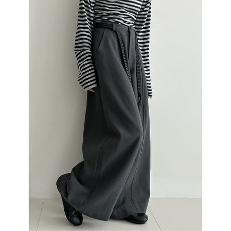 wide leg pants　/4color　un1688