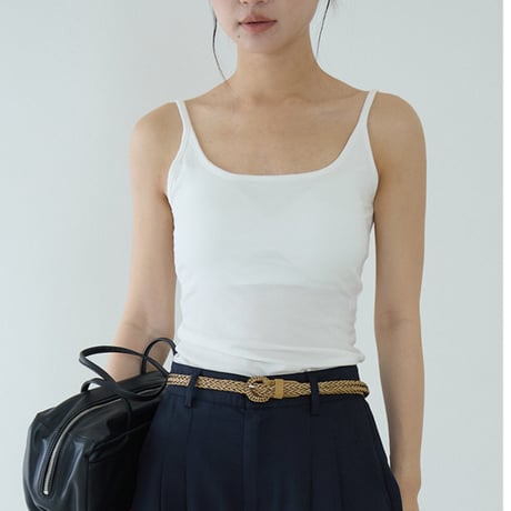 lace cross back camisole　/3color　un2067