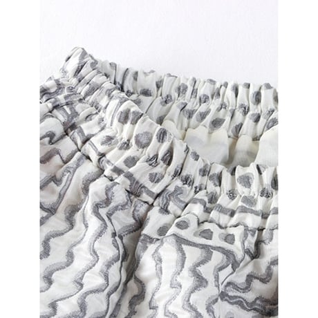jacquard Aline skirt /2color　un1369