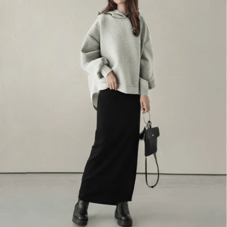 food simple sweat pull over　un1488