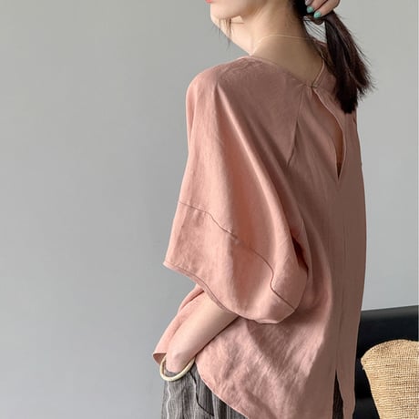 oversized dolman loose blouse　/2color　un2055