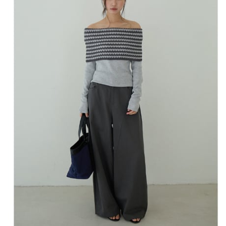 Wide Pants　/4color  un1778