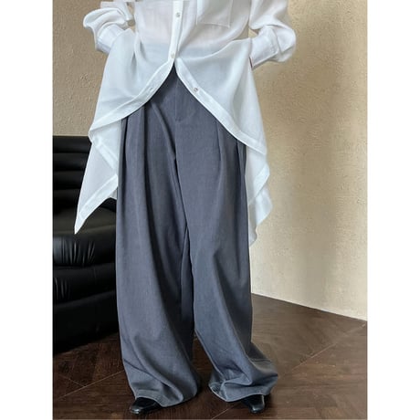 polka dot long dress　/5color　un1731