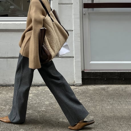 casual straight pants /2color　un1164
