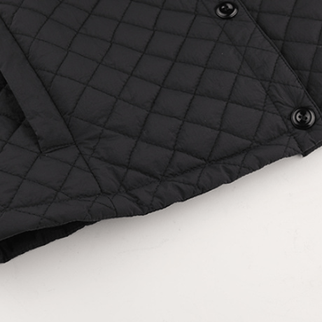 collarless cotton jacket /3color　un1637