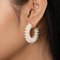 pearl hoop pierce　un1247