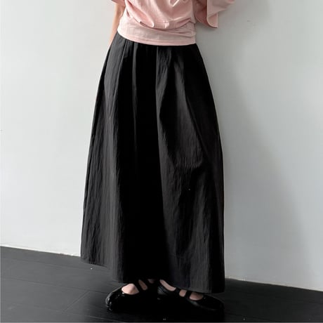 volume wide tuck pants　/2color　un2023