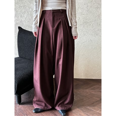 polka dot long dress　/5color　un1731