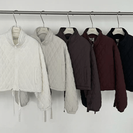 quilted cotton jacket /5color　un1634