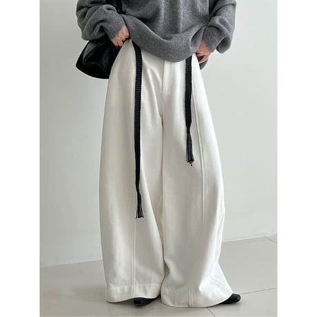 wide leg pants　/4color　un1688