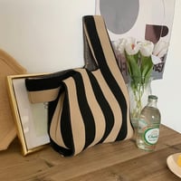 striped market bag /3color　un1174
