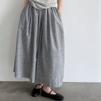 striped wide leg pants　un1999