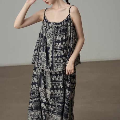 ornament layered dress　un1837
