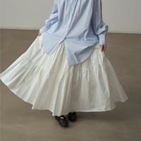 airy tiered long skirt　un1793