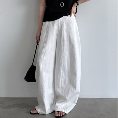 curve wide pants　/3color　un2019