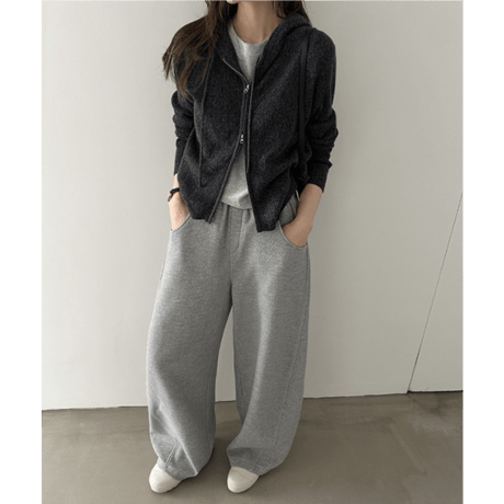 casual scimitar pants /4color　un1627