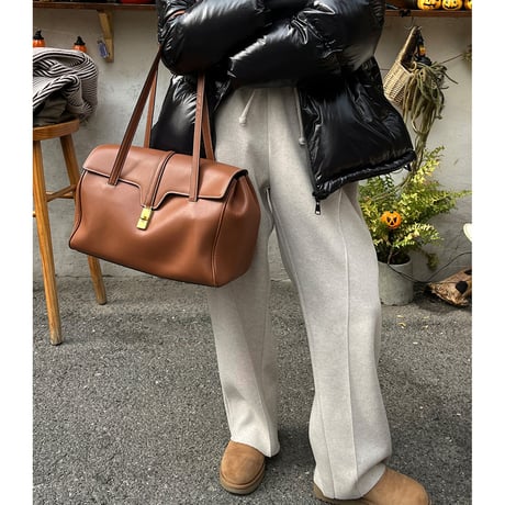 casual straight pants /2color　un1164
