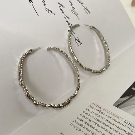 big circle pierce /2color　un1241