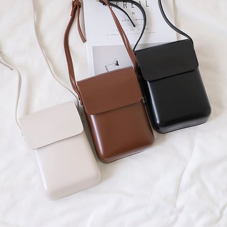 square shoulder bag /5color　un1196