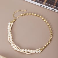 assynmetry pearl necklace　un1226