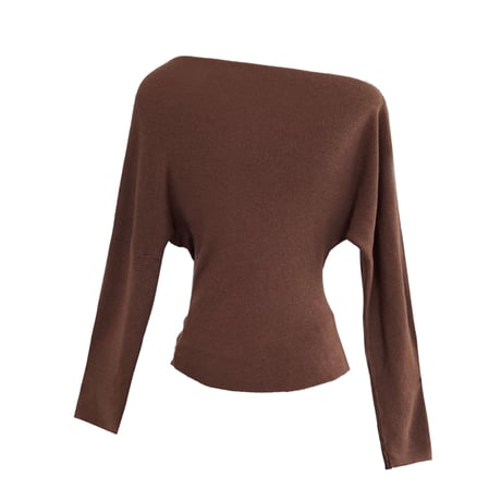 one shoulder knit /6color　un1691