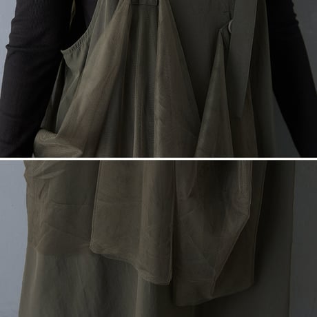 long jumper skirt　/2color　un1765