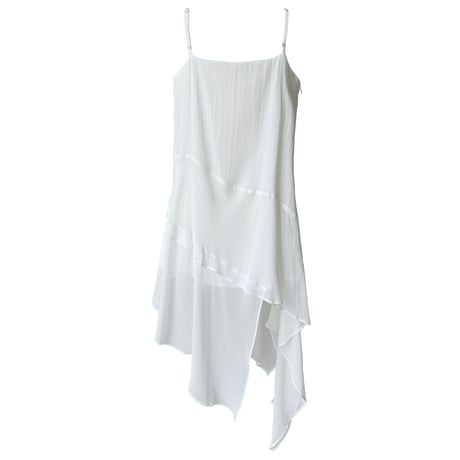 sheer asymmetry camisole　/2color　un2050
