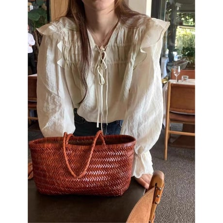 sheer blouse　/2color　un1760