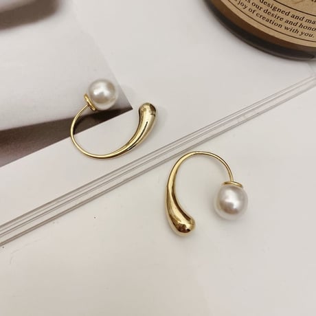 pearl gold 2 way pierce　un1250