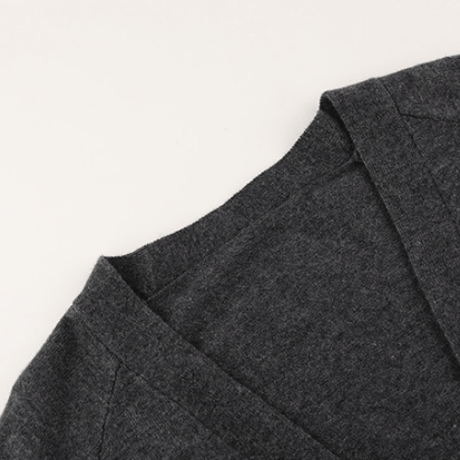 two-piece loose cardigan /2color　un1642