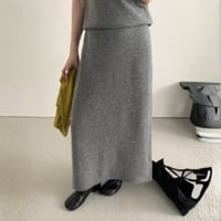 wool slim skirt /2color　un1645