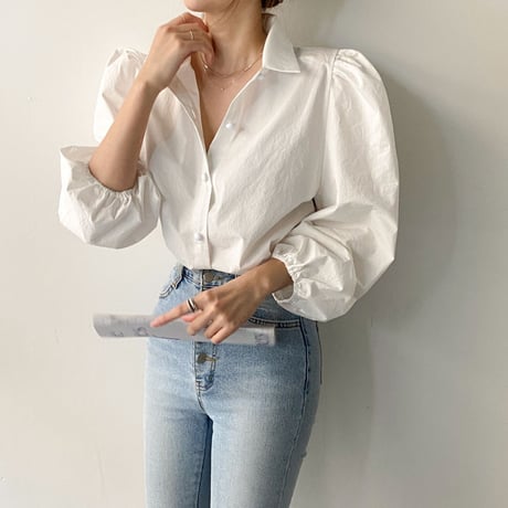 puff sleeve blouse　un1754