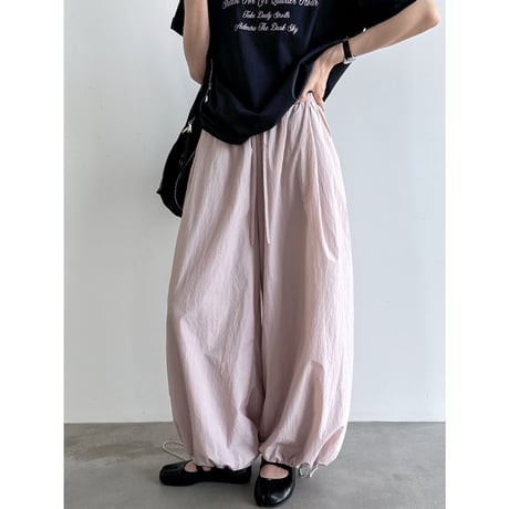 balloon easy wide pants　/3color　un2017