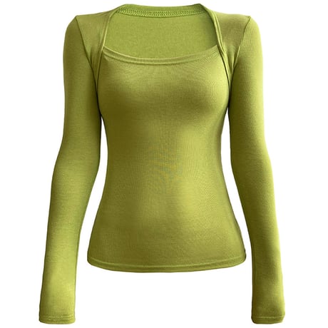 square neck tops　/3color　un1689