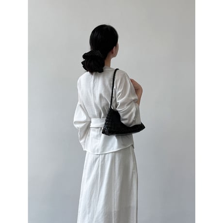 wrap waist two piece dress　/3color　un2011