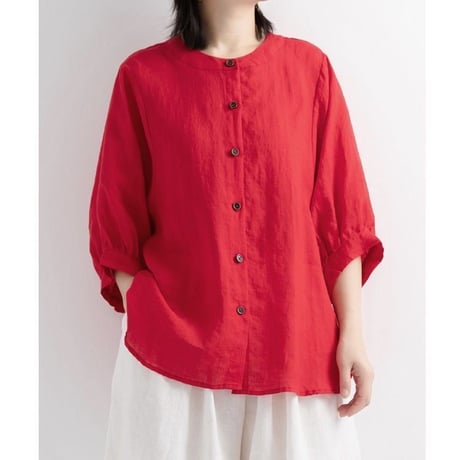 lantern sleeve shirt/6color　un1611