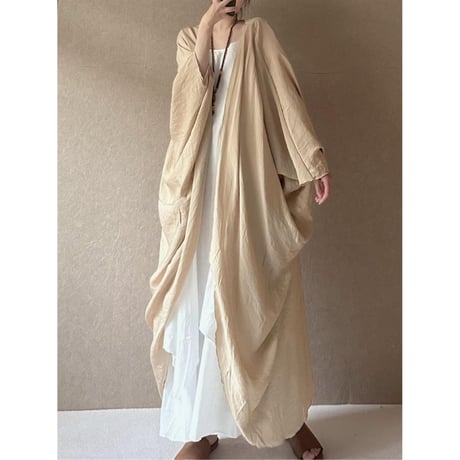 flow cape coat　/4color  un1785