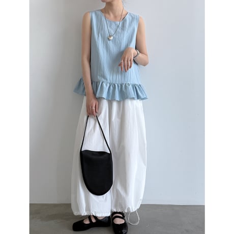 balloon easy wide pants　/3color　un2017
