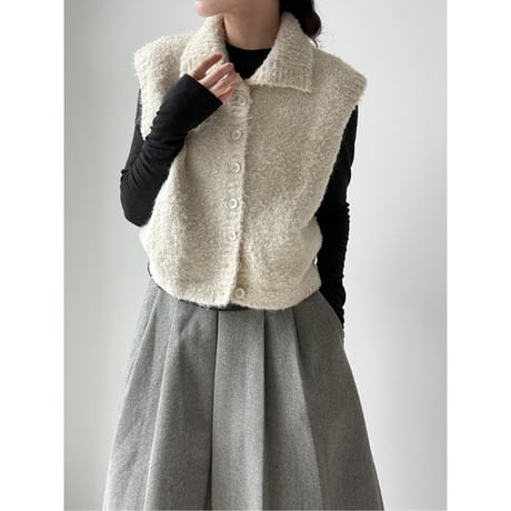 knit vest /4color　un1683