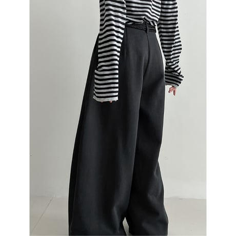 wide leg pants　/4color　un1688
